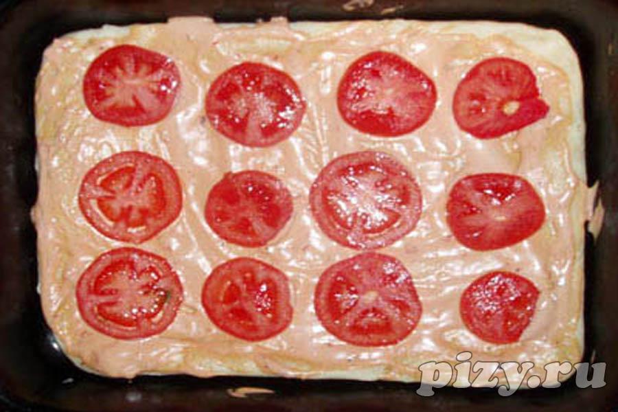 пицца колбаса помидоры