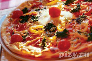 Рецепт овощной пиццы